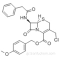 7-Φαινυλακεταμίδιο-3-χλωρομεθυλο-3-κεφαμ-4-καρβοξυλικό οξύ Ρι-αιθοξυβενζύλιο · GCLE CAS 104146-10-3